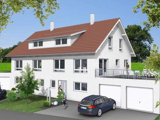 Doppelhaushälfte zum Kauf - Erstbezug provisionsfrei 647.900 € 6 Zimmer 141 m² 311 m² Grundstück frei ab sofort Münsingen 72525