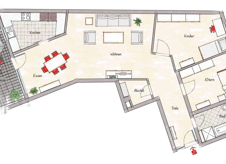 Wohnung zum Kauf 369.000 € 3 Zimmer 87 m² Herzogenaurach 91074