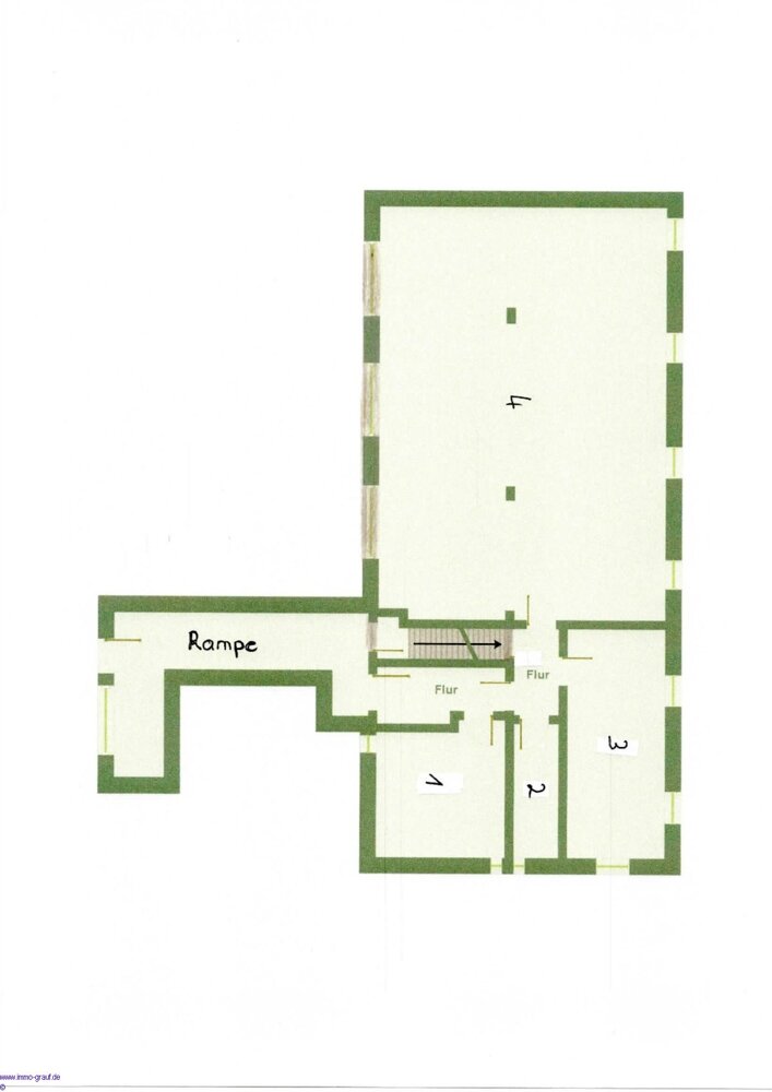 Lagerhalle zur Miete 180 € 25,5 m²<br/>Lagerfläche Stadt Ansbach 91522