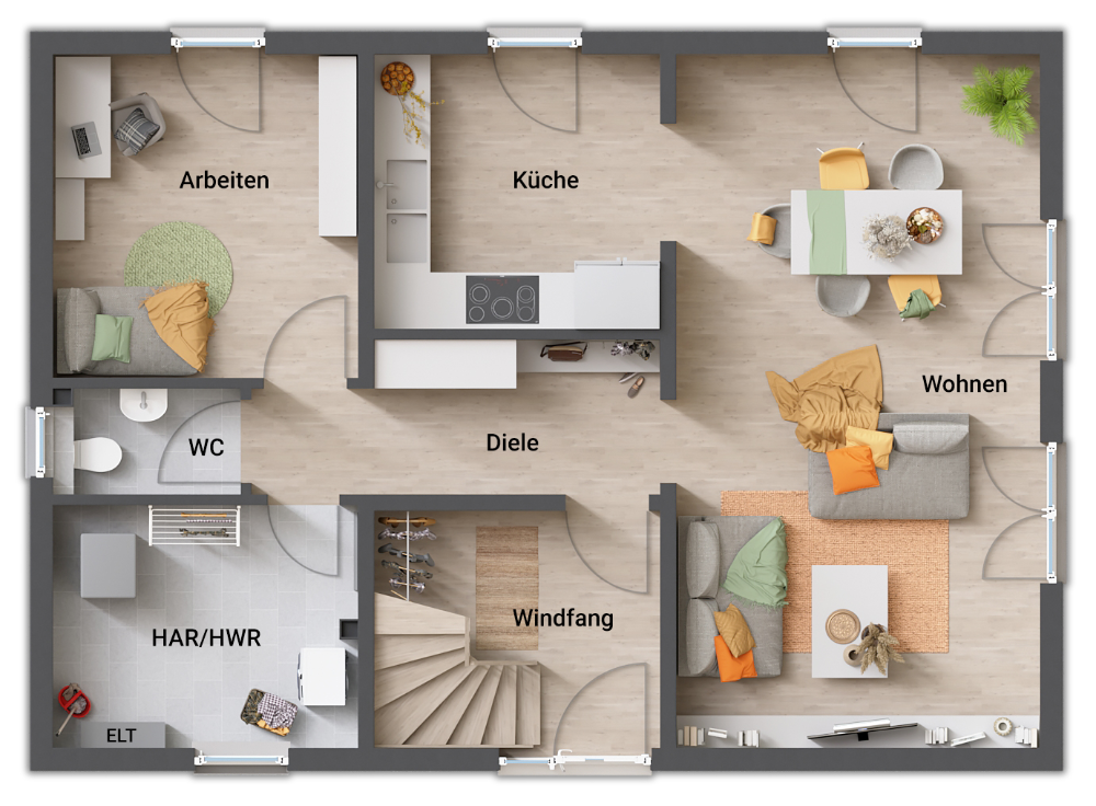 Einfamilienhaus zum Kauf 287.150 € 5 Zimmer 152 m²<br/>Wohnfläche 844 m²<br/>Grundstück Leimbach Eiterfeld 36132