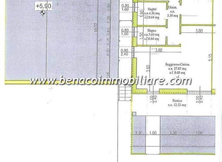 Studio zum Kauf 385.000 € 3 Zimmer 120 m² EG frei ab sofort via 1° Maggio Affi 37010