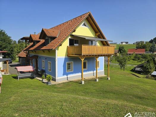 Mehrfamilienhaus zum Kauf 499.000 € 7 Zimmer 222,6 m² 12.623 m² Grundstück Mettersdorf am Saßbach 8093
