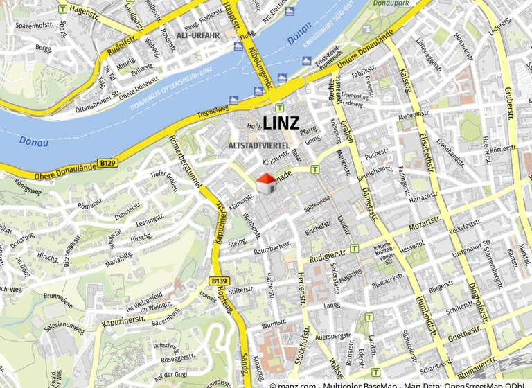 Bürofläche zur Miete provisionsfrei teilbar ab 10 m² Linz 4020