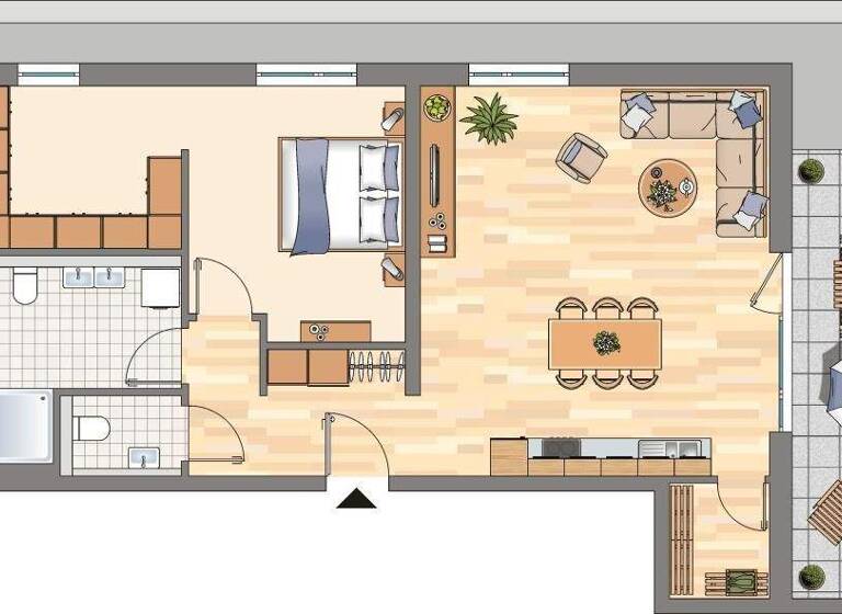 Wohnung zur Miete 1.039 € 3 Zimmer 85 m² 3. Geschoss frei ab 30.04.2026 Grüner Bogen 4 Mengede Dortmund 44359