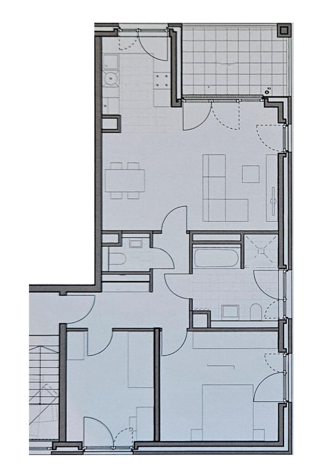 Wohnung zur Miete 1.150 € 3 Zimmer 86,5 m²<br/>Wohnfläche 2.<br/>Geschoss 01.01.2025<br/>Verfügbarkeit Österreich Viertel Monheim am Rhein 40789