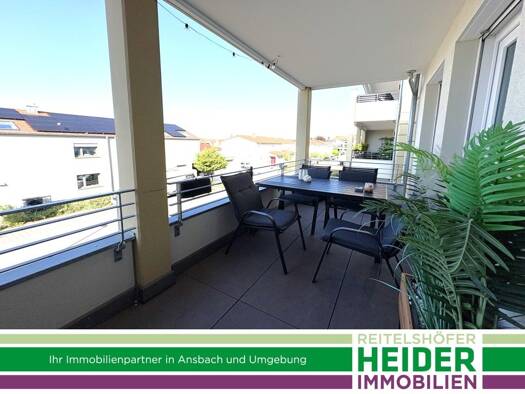 Wohnung zur Miete 950 € 2,5 Zimmer 82,1 m² 1. Geschoss Neuendettelsau Neuendettelsau 91564