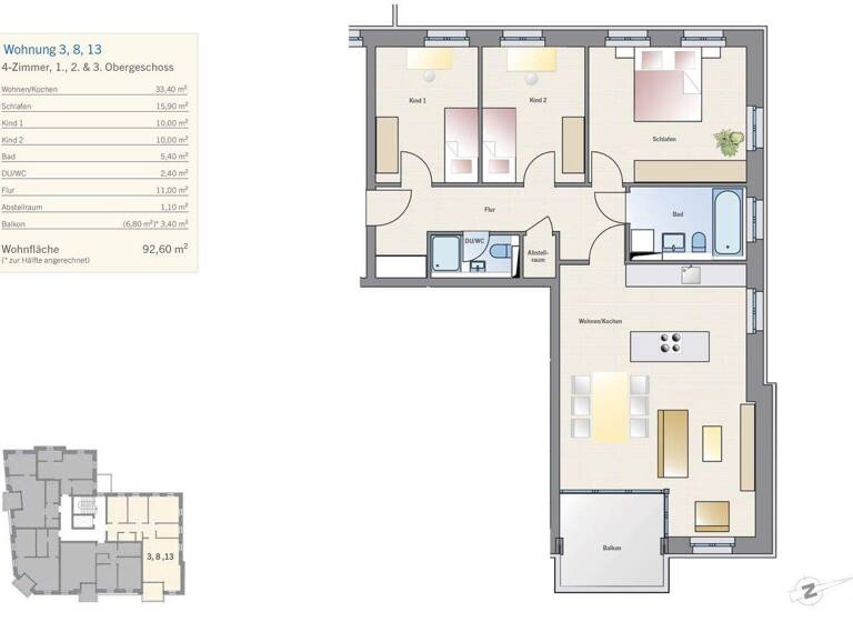Wohnung zum Kauf provisionsfrei 545.000 € 4 Zimmer 92,6 m² 2. Geschoss Blasewitz Dresden 01277