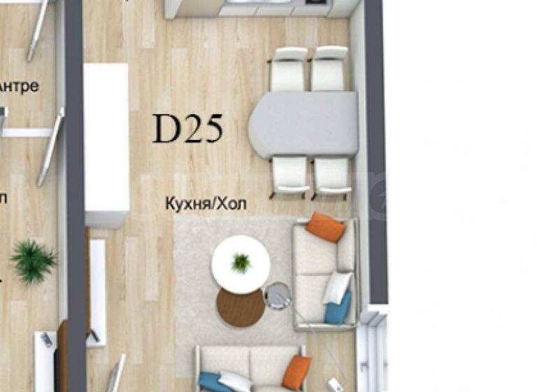 Studio zum Kauf 45.542 € 1 Zimmer 47,5 m² Pamporovo