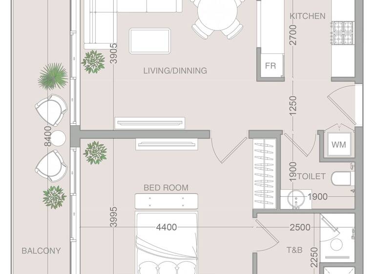 Wohnung zum Kauf provisionsfrei 290.645 € 2 Zimmer 74,7 m² Dubai 00000