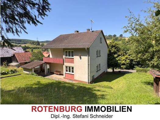 Haus zum Kauf 150.000 € 6 Zimmer 149 m² 1.250 m² Grundstück frei ab sofort Schwarzenhasel Rotenburg an der Fulda 36199