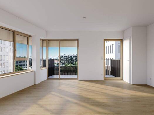 Wohnung zum Kauf - Erstbezug 380.000 € 2 Zimmer 46,5 m² 5. Geschoss Wien 1030