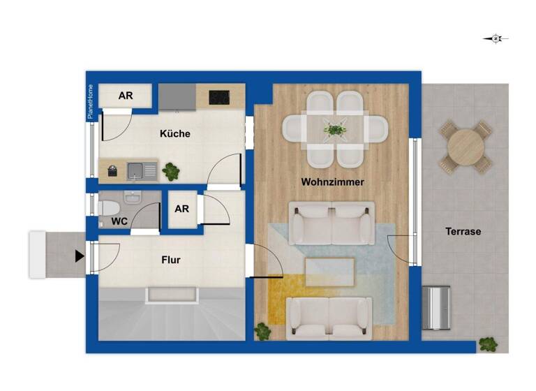 Reihenmittelhaus zum Kauf 199.000 € 3 Zimmer 86 m² 214 m² Grundstück Innenstadt Gütersloh 33330
