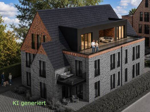 Penthouse zum Kauf - Erstbezug provisionsfrei 419.000 € 3,5 Zimmer 109 m² Bakum Bakum 49456