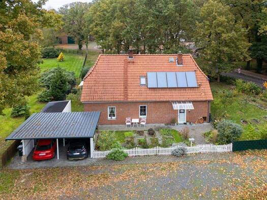 Einfamilienhaus zum Kauf 319.000 € 5 Zimmer 177,1 m² 809 m² Grundstück frei ab 01.02.2026 Dorfstraße 8 Wehrbleck 27259