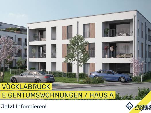 Wohnung zum Kauf - Erstbezug 199.300 € 2 Zimmer 42 m² Linzer Straße 6 Vöcklabruck 4840