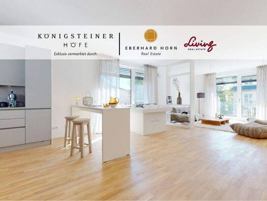 Wohnung zur Miete - Erstbezug 1.695 € 2 Zimmer 95,3 m² 1. Geschoss Ernst-Ludwig-Kirchner-Platz 7 Königstein 61462