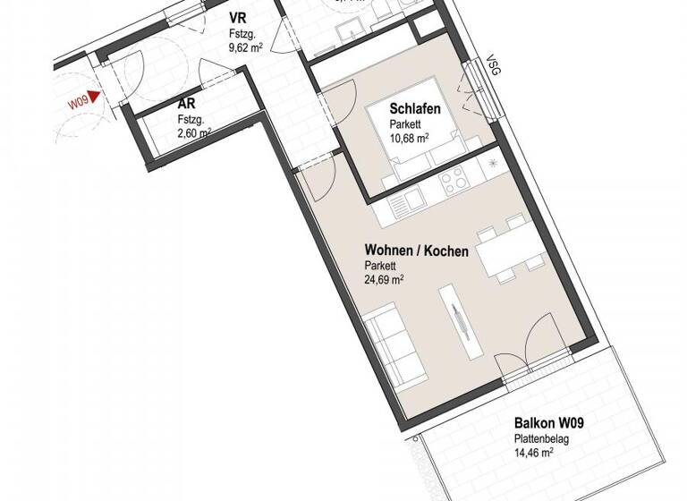 Wohnung zum Kauf provisionsfrei 321.137 € 2 Zimmer 54,4 m² Niedernsill 5722
