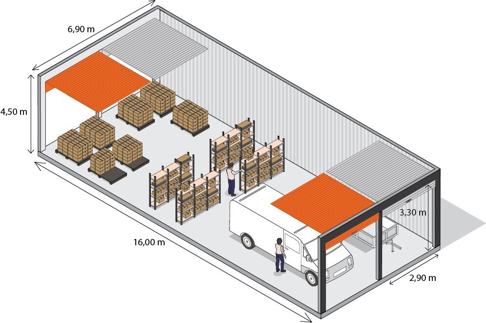 Lagerhalle zur Miete provisionsfrei 1.119 € 112 m²<br/>Lagerfläche Bobenheimer Strasse 21 Weinsheim 1 Worms 67547