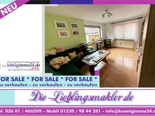 Einfamilienhaus zum Kauf 109.900 € 5 Zimmer 120 m² 168 m² Grundstück Felchta Mühlhausen/Thüringen 99974