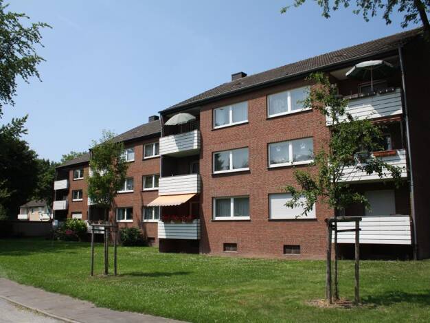 Wohnung zur Miete nur mit Wohnberechtigungsschein 432 € 3,5 Zimmer 79,8 m² EG frei ab 01.06.2026 Herzogstraße 61 Vierlinden Duisburg 47178