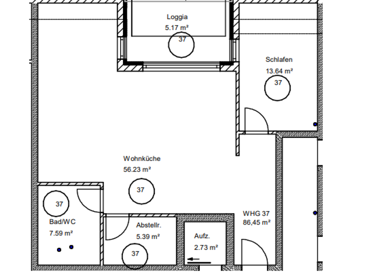 Wohnung zur Miete 1.070 € 2 Zimmer 86,5 m² 2. Geschoss frei ab 01.04.2026 Mankham Mankham Feichten an der Alz 84550