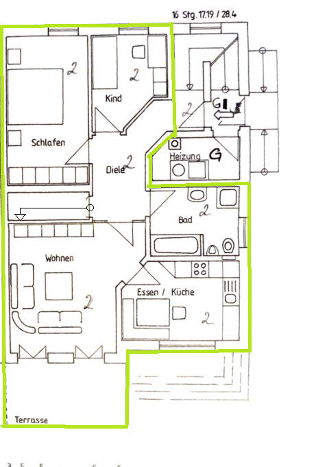 Wohnung zum Kauf 439.000 € 4 Zimmer 93,8 m²<br/>Wohnfläche EG<br/>Geschoss 01.06.2025<br/>Verfügbarkeit Kösching Kösching 85092