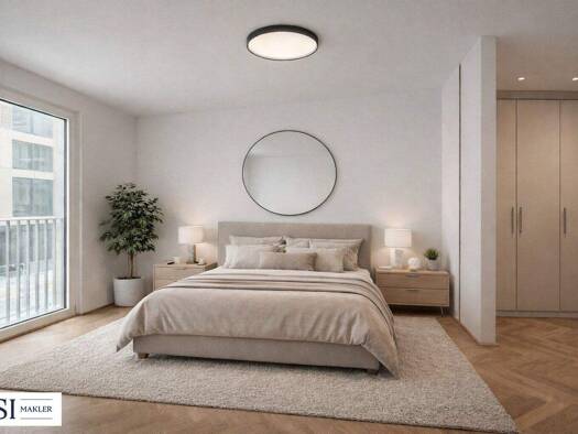 Wohnung zum Kauf - Erstbezug 461.000 € 2 Zimmer 51,3 m² 3. Geschoss Obere Donaustraße 23 Wien 1020