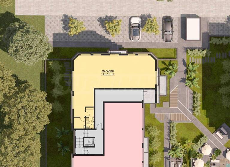 Laden zum Kauf 320.000 € 1 Zimmer Sunny Beach