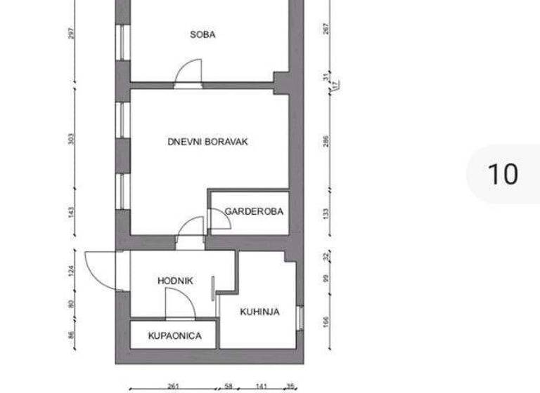 Wohnung zum Kauf 248.000 € 2 Zimmer 50 m² 1. Geschoss Tkalciceva ulica, Zagreb Hrvatska, 10000 Nova Ves - Gupceva zvijezda