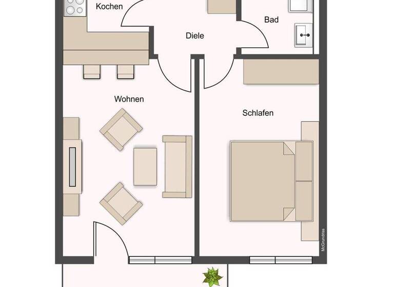Wohnung zum Kauf 120.000 € 2 Zimmer 49 m² Coschütz/Gittersee Dresden 01189