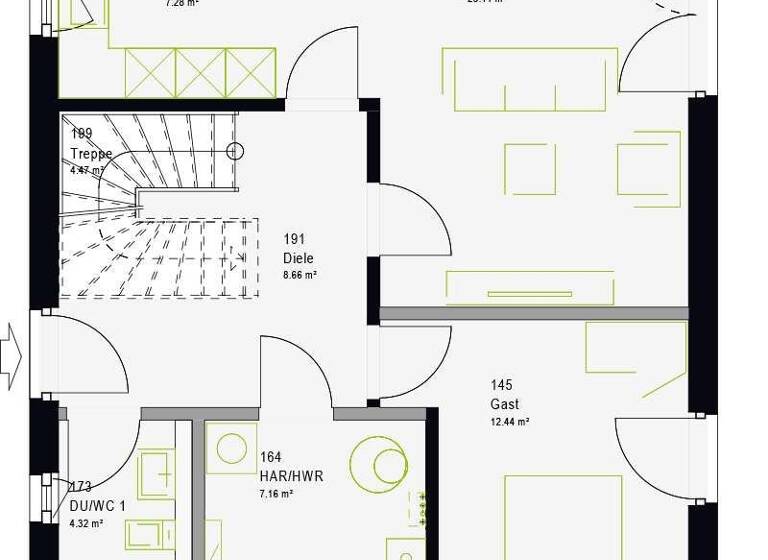 Einfamilienhaus zum Kauf - Erstbezug provisionsfrei 587.520 € 5 Zimmer 135 m² 518 m² Grundstück Eiche Ahrensfelde 16356