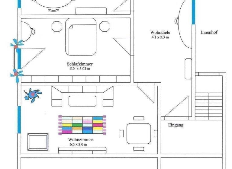 Wohnung zum Kauf 348.500 € 2 Zimmer 64 m² 2. Geschoss Neustadt-Nord Köln 50672