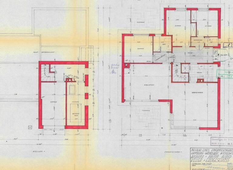 Bungalow zum Kauf provisionsfrei 639.000 € 4 Zimmer 100 m² 702 m² Grundstück Wichelwisch 69 Tonndorf Hamburg 22045