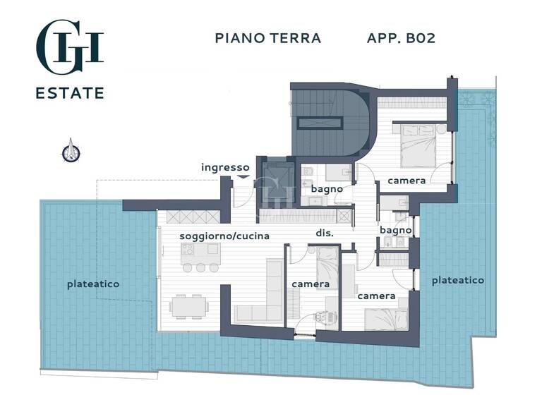 Wohnung zum Kauf - Erstbezug 630.000 € 3 Zimmer 83,5 m² EG frei ab sofort Via Santa Croce 26 Trento 38122