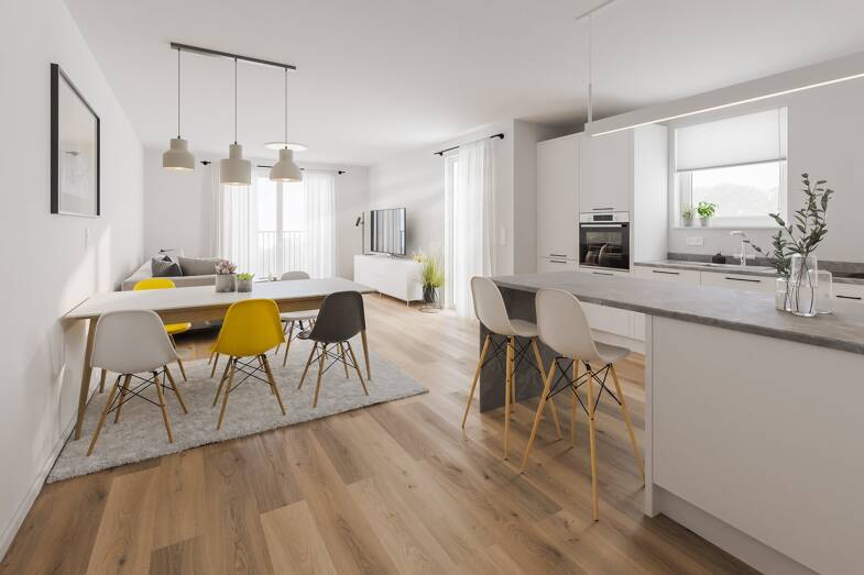 Terrassenwohnung zum Kauf provisionsfrei 467.000 € 3,5 Zimmer 102,8 m² EG Laiblestraße 29 Rothenburg Rothenburg ob der Tauber 91541