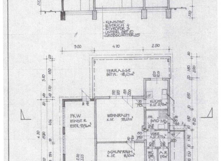 Haus zum Kauf 69.000 € 2 Zimmer 43 m² 707 m² Grundstück Hornstein 7053