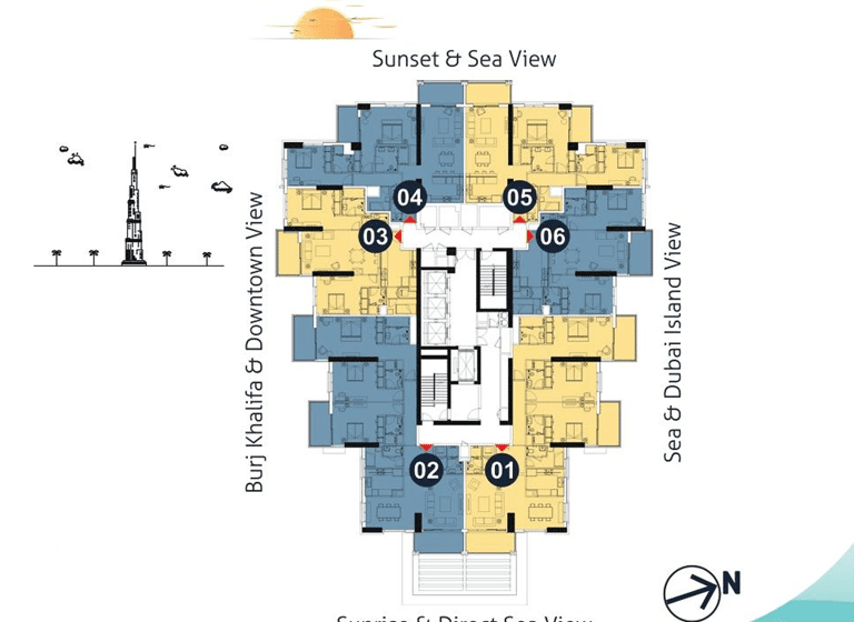Wohnung zum Kauf provisionsfrei 779.000 € 2 Zimmer 139 m² frei ab sofort Dubai 0000