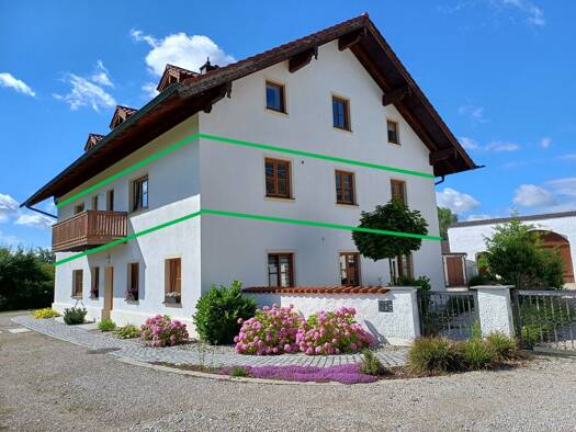 Wohnung zur Miete 1.100 € 3 Zimmer 110 m² Geschoss -1/3 frei ab sofort Hart Waldkraiburg 84478