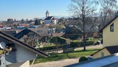 Wohnung zur Miete 1.490 € 3 Zimmer 86,2 m² Dachgeschoss frei ab sofort Vogesenstraße 4 Heitersheim Heitersheim 79423