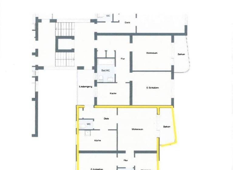 Wohnung zur Miete 675 € 3,5 Zimmer 67,5 m² 3. Geschoss Gössingstraße 40 Wickede Dortmund 44319