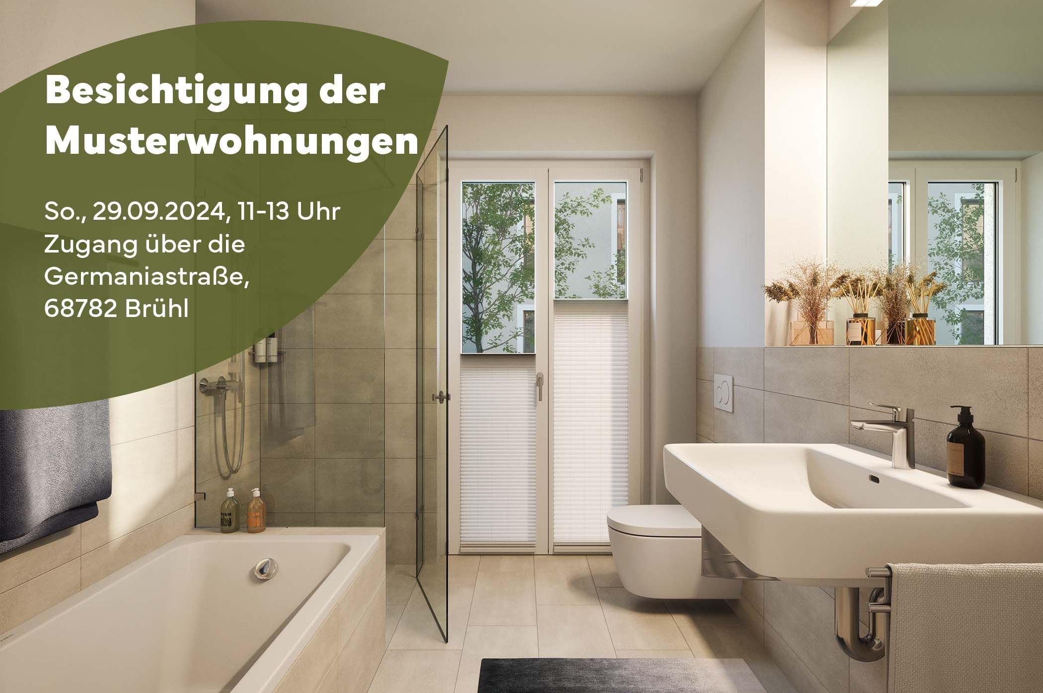 Wohnung zum Kauf provisionsfrei 483.900 € 2 Zimmer 91,1 m²<br/>Wohnfläche 1.<br/>Geschoss Am Schrankenbuckel 16 Brühl 68782