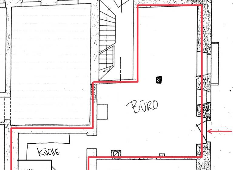 Bürofläche zur Miete provisionsfrei 450 € 2 Zimmer 50 m² Bürofläche Wernergasse 4 Bad Säckingen 79713