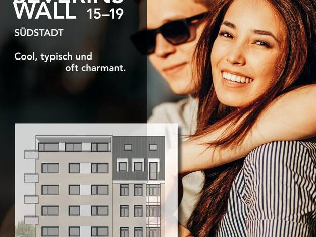 Wohnung zum Kauf provisionsfrei 399.000 € 3 Zimmer 58,3 m² 4. Geschoss Severinswall 15 Altstadt-Süd Innenstadt 50678