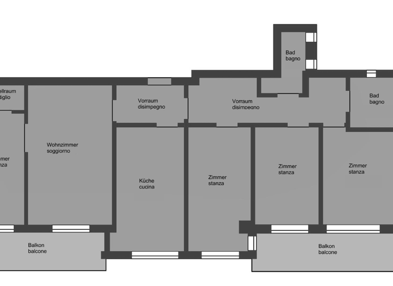 Wohnung zum Kauf 600.000 € 5 Zimmer 110 m² 4. Geschoss Via Novacella Bolzano 39100