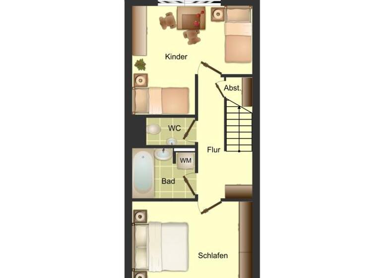 Wohnung zur Miete 546 € 3 Zimmer 77,4 m²<br/>Wohnfläche 2.<br/>Geschoss Adolf-Saenger-Straße 1 Geisweid Siegen 57078