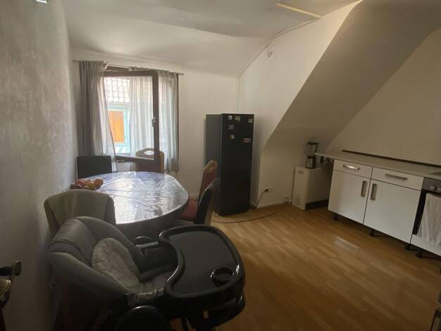 Wohnung zur Miete 670 € 2 Zimmer 60 m² Dachgeschoss, 2. Geschoss frei ab 01.09.2025 Radbrunnengasse Vaihingen an der Enz Vaihingen an der Enz 71665