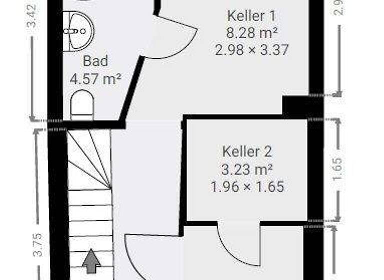 Reihenmittelhaus zum Kauf 289.000 € 4 Zimmer 74 m² 80 m² Grundstück Voller Brunnen Reutlingen 72760