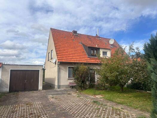 Doppelhaushälfte zum Kauf 86.500 € 4 Zimmer 80 m² 643 m² Grundstück Mühlhausen Mühlhausen/Thüringen 99974