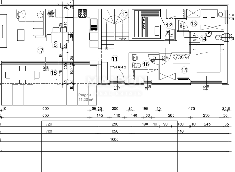 Doppelhaushälfte zum Kauf 665.000 € 5 Zimmer 350 m² Grundstück Krk 51500