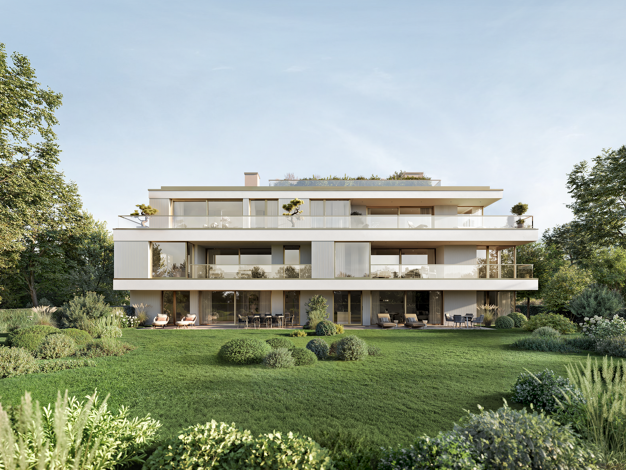 Terrassenwohnung zum Kauf - Neubau provisionsfrei 3.541.800 € 4 Zimmer 179,5 m² EG frei ab sofort Stuberstraße 25 Neuhausen-Nymphenburg München 80638